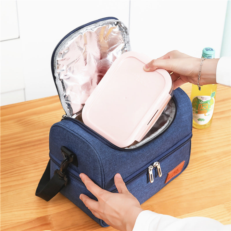 Dame Isolert matbeholdningsbag med to hovedrom Skanto