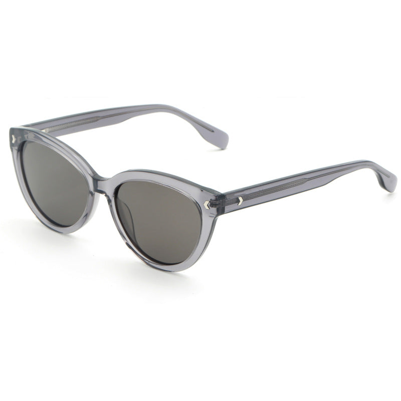 Dame moteriktig Cat-Eye solbrille med UV-beskyttelse og behagelig lett ramme Skanto
