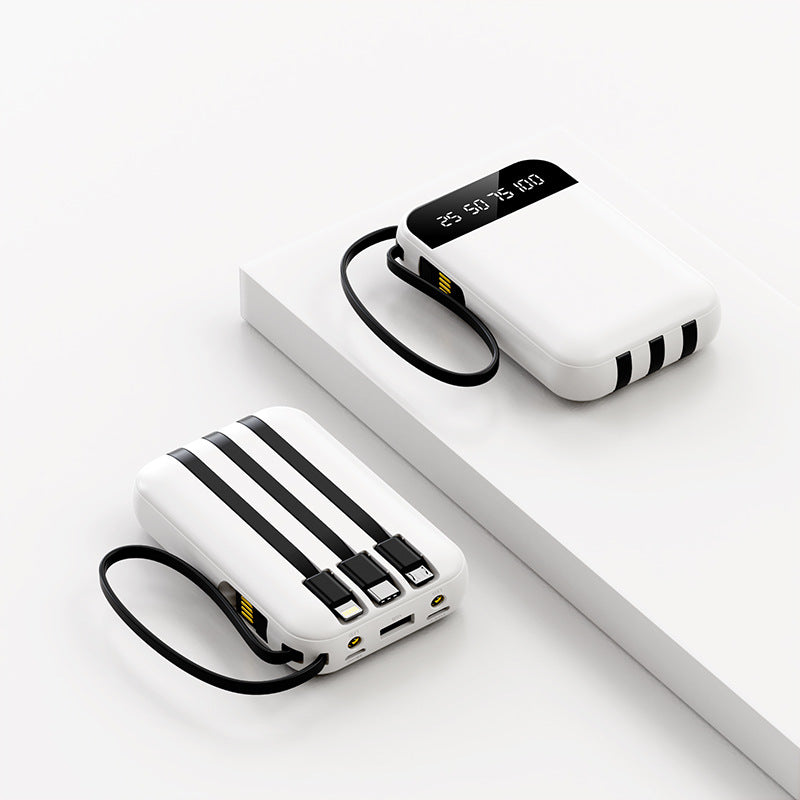 Høyytelses Powerbank med digitalt display Skanto