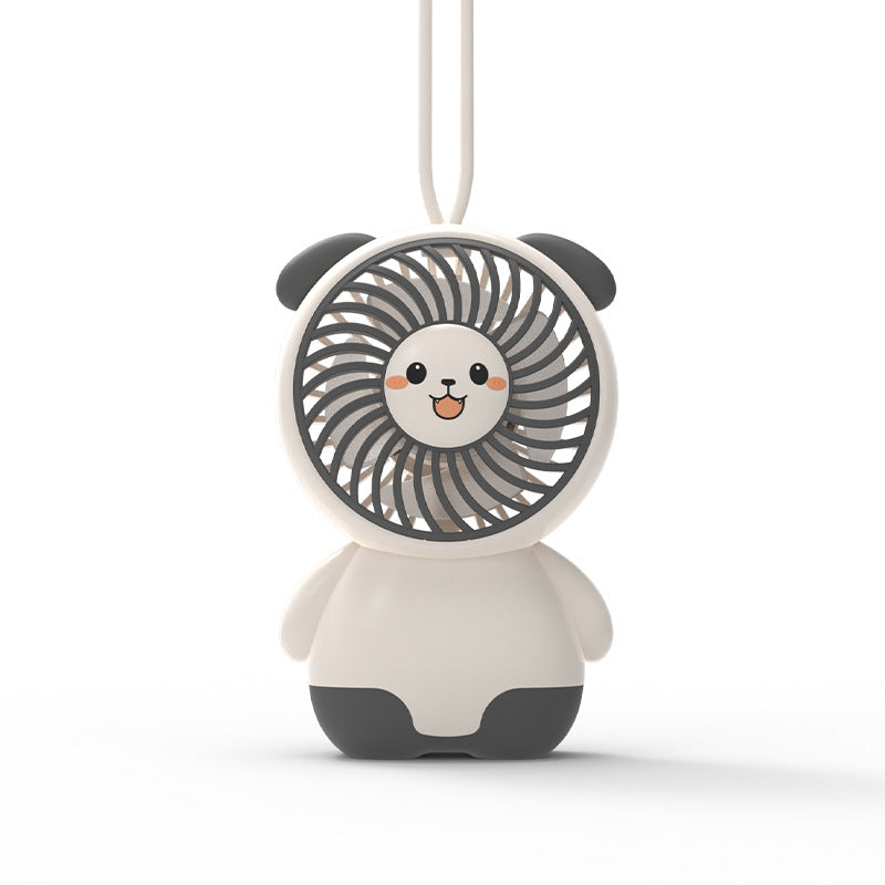 Dame Bærbar Håndvifte i søtt Panda-design Skanto