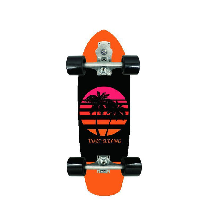 Retro-inspirert mini cruiser skateboard Skanto