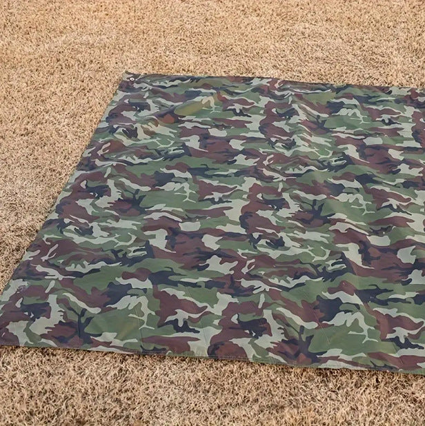 Dame Multifunksjonell Piknikteppe med Kamuflasjemønster Skanto