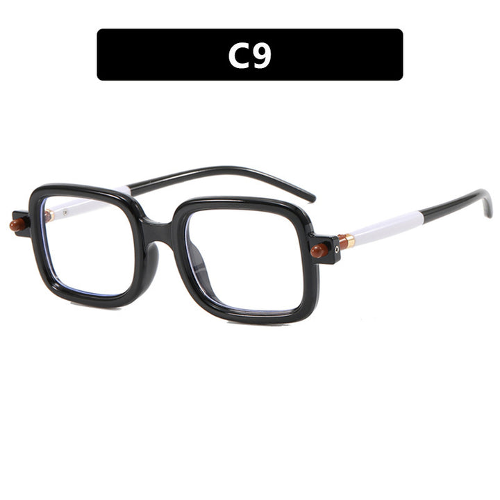 Dame firkantet solbrille med trendy ramme og komfortabel passform Skanto