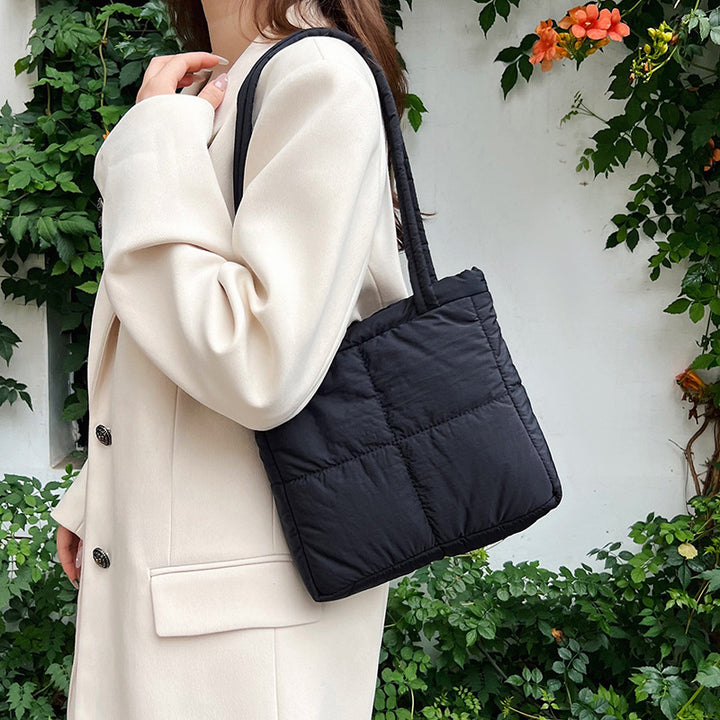 Elegant Polstret Skulderveske Skanto