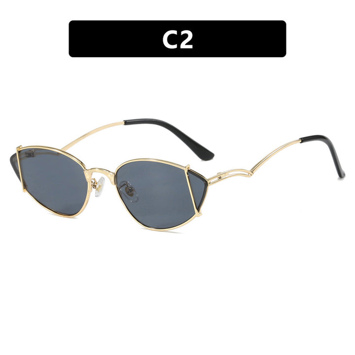 Dame moteriktig Cat-Eye solbrille Skanto