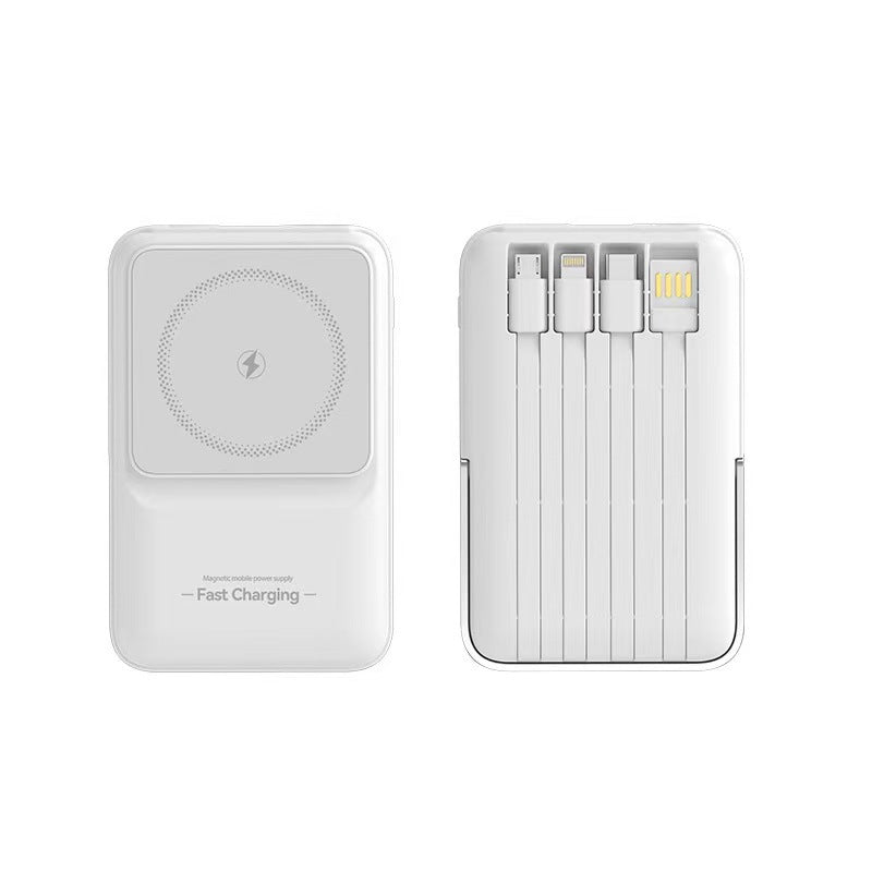 Magnetisk Powerbank med hurtigladefunksjon Skanto