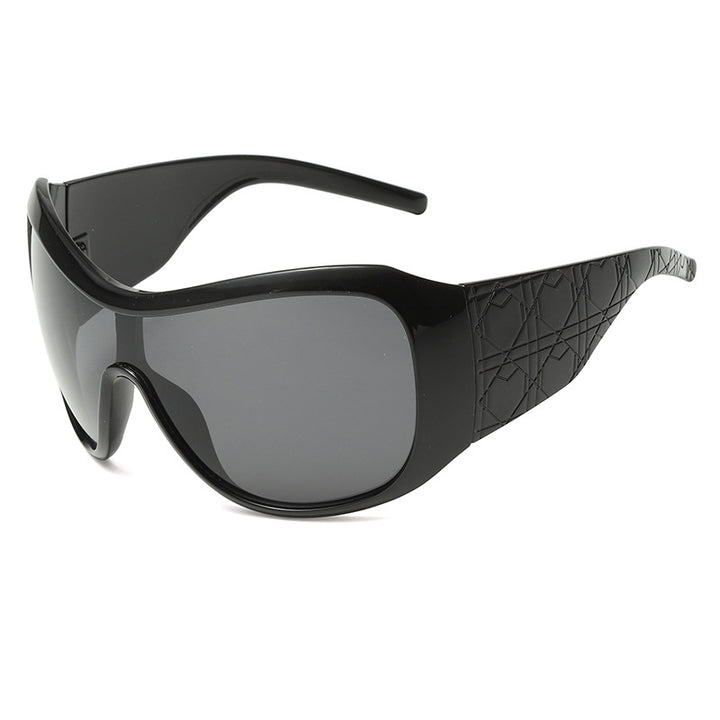 Men's Sporty Wraparound Sunglasses Skanto