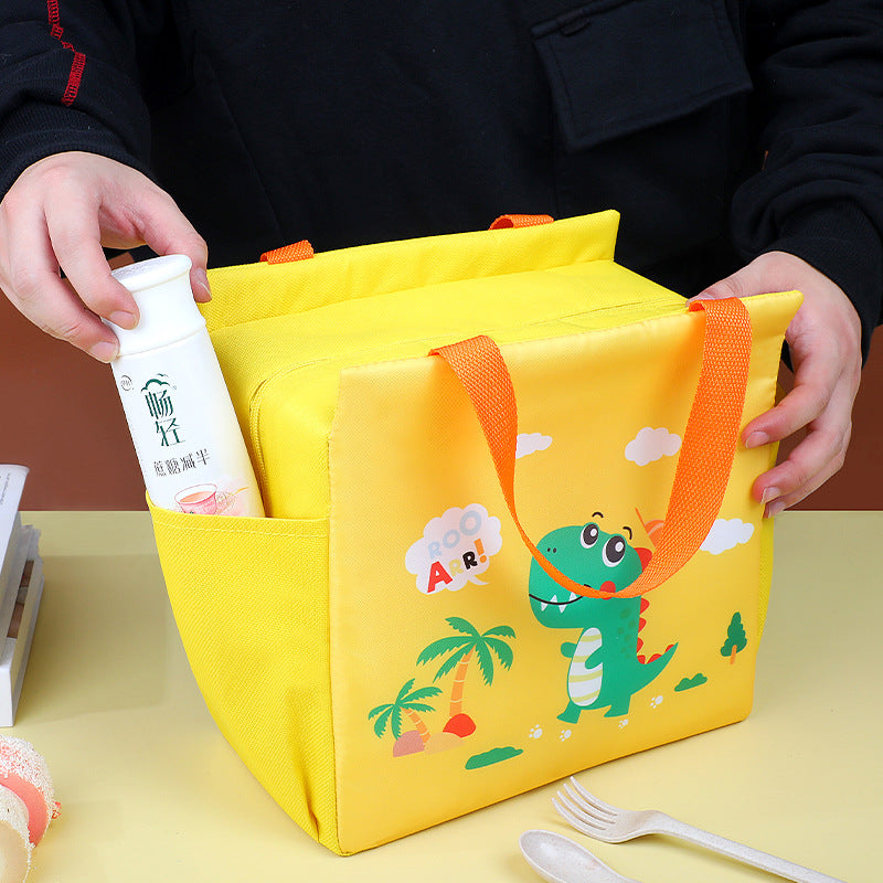Artistic Cooler Bag with Animal Motif Skanto