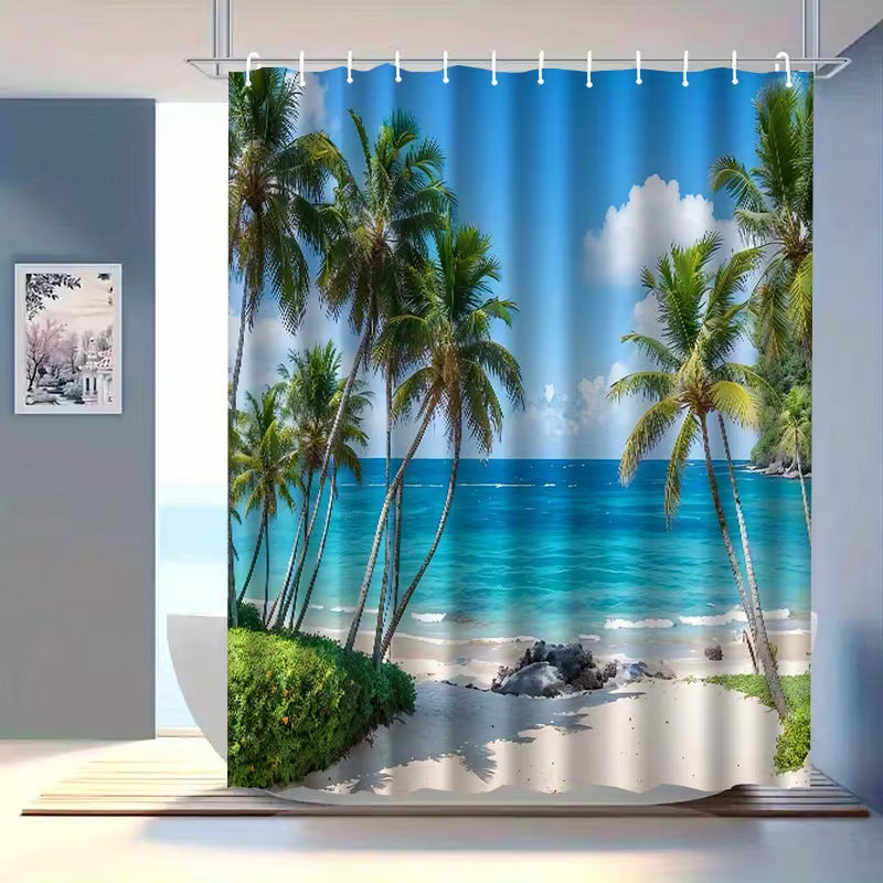 Coastal Scene Dusjforheng Skanto