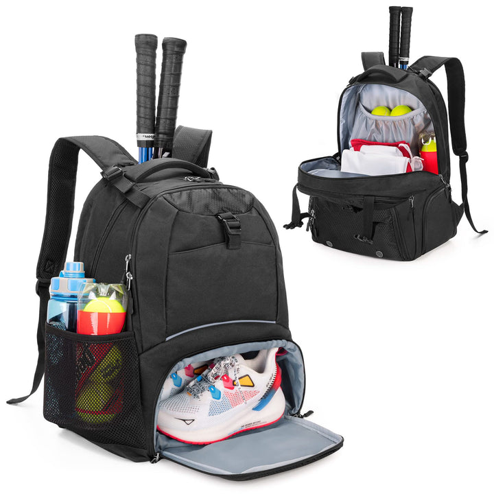 Unisex sporty ryggsekk med spesielle rom for sportsutstyr Skanto