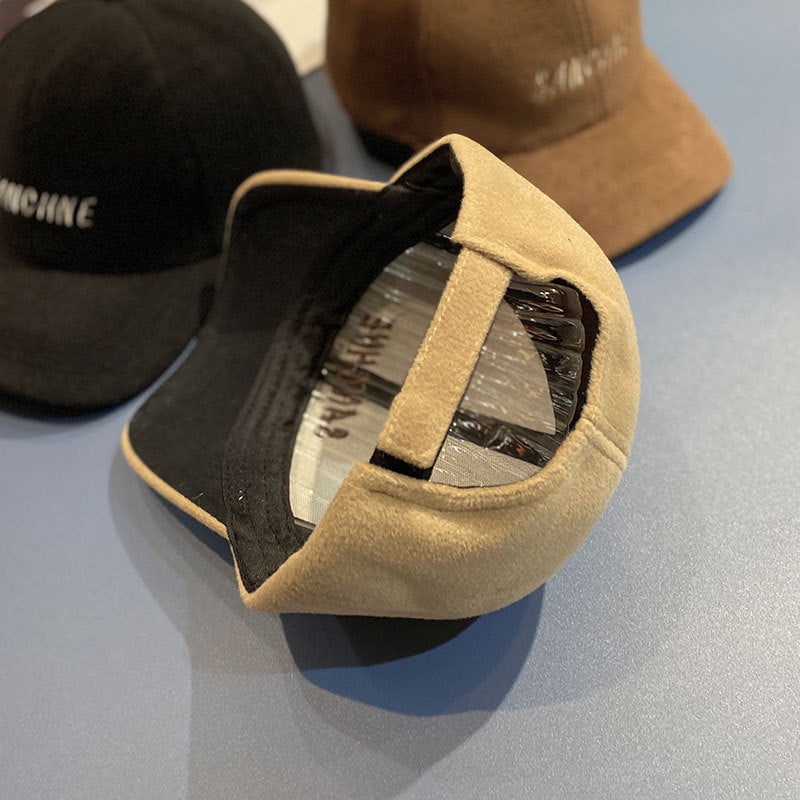 Kvinnes Brodert Ull Baseballcap Skanto