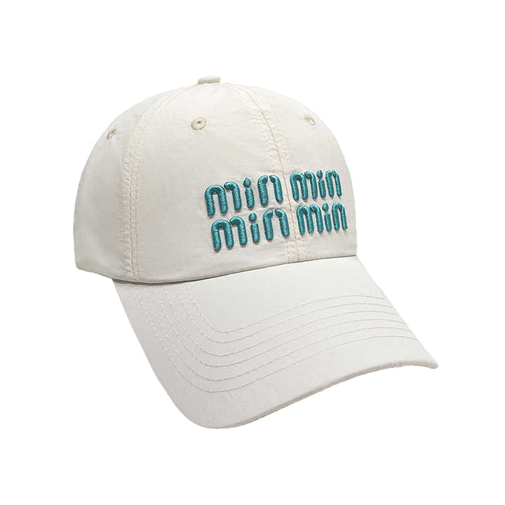 Kvinnes stilige broderte justerbare cap Skanto