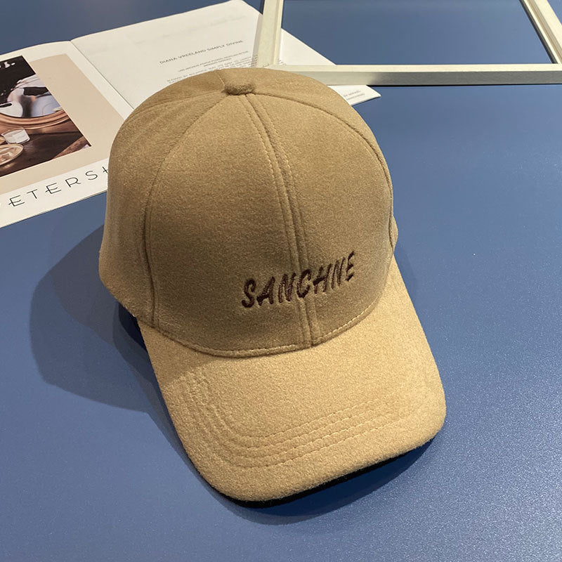 Kvinnes Brodert Ull Baseballcap Skanto