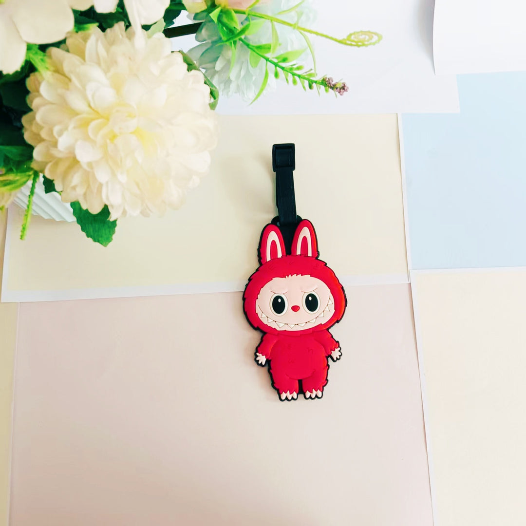 Unisex Cute Cartoon Rabbit Luggage Tag Skanto