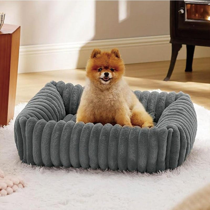 Koselig Plysj Hundeseng