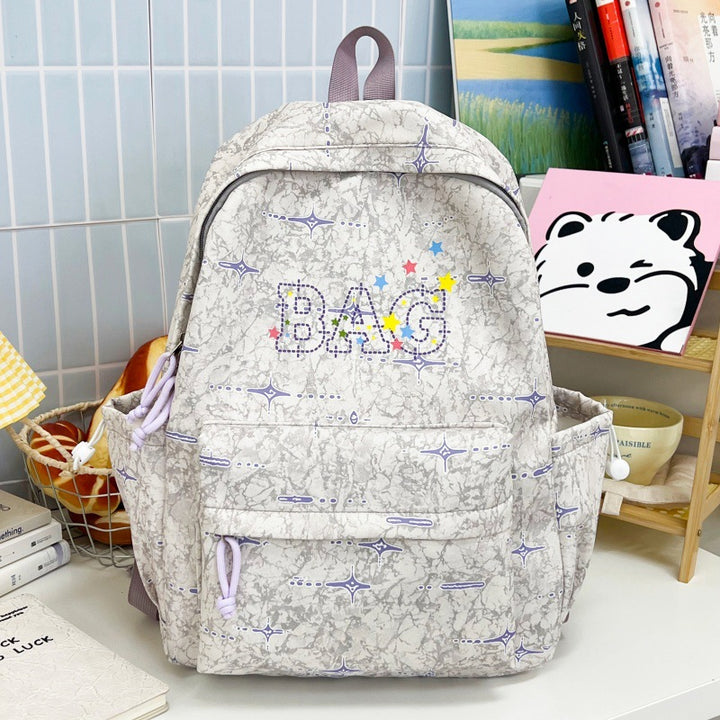 Jenters Fantasifulle Grafisk Trykk Skolesekk
