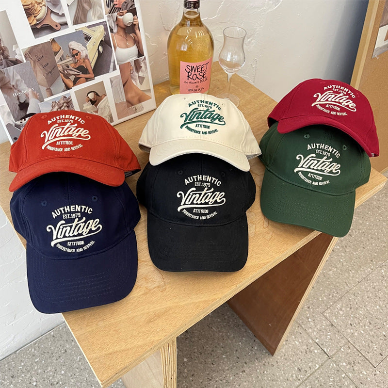 Men's Vintage-Inspired Cotton Baseball Cap Skanto
