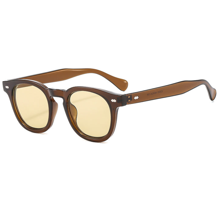 Dame Designer-solbrille i stilfull retro-look Skanto