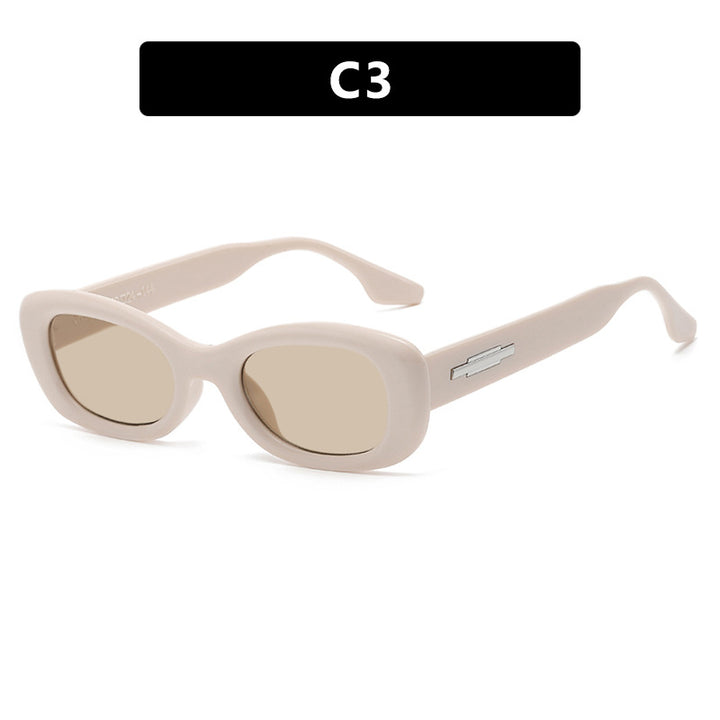 Dame moteriktig solbrille i trendy retro-stil med UV-beskyttelse Skanto