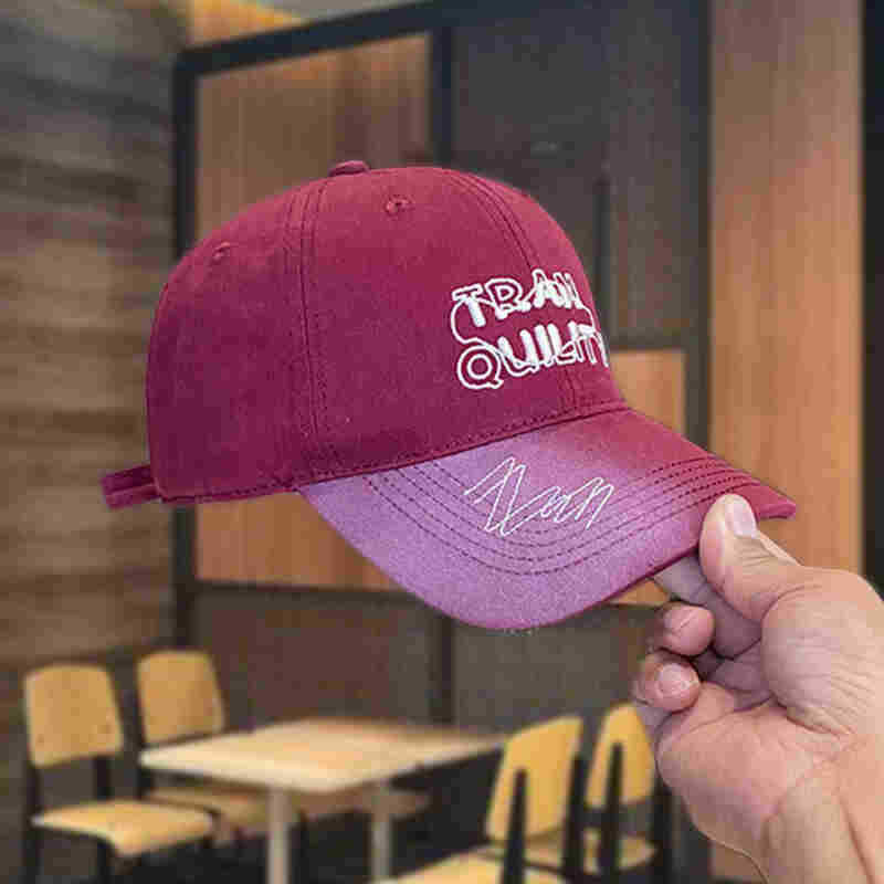 Kvinnenes avslappede broderte baseballcaps Skanto