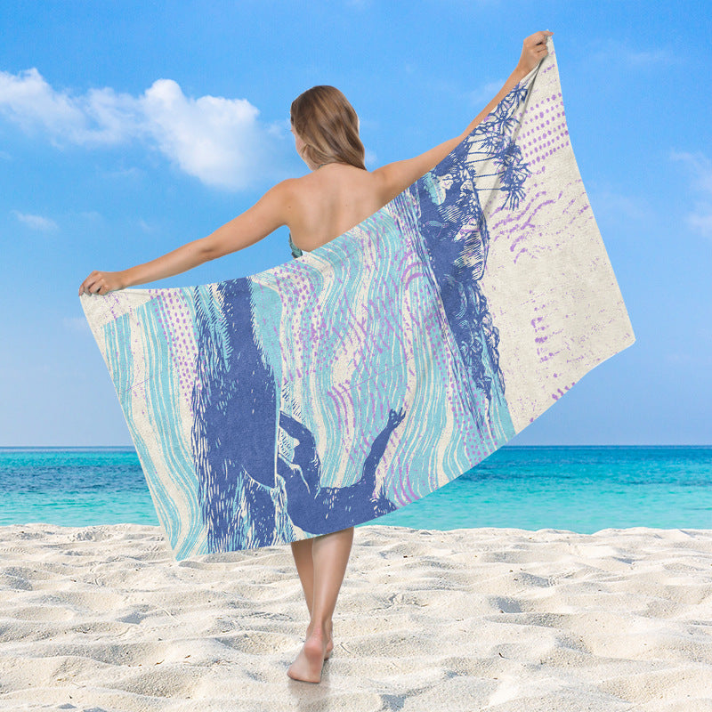 Women's beach towel by Skanto