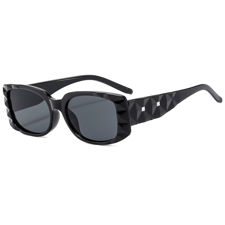 Dame Designer solbrille med unikt ramme og UV-beskyttelse Skanto