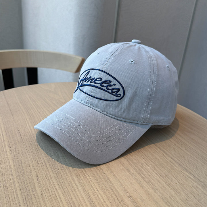 Kvinnes broderte logo baseball cap Skanto