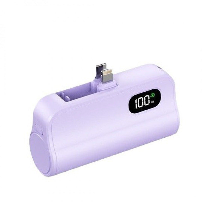 Sammenleggbar powerbank med digital ladingsindikator Skanto