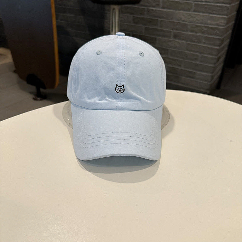 Dame Katt Brodert Baseball Caps Skanto