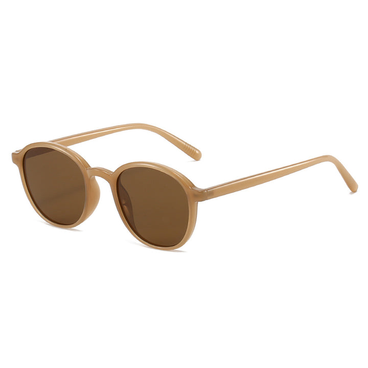 Dame moteriktig solbrille i klassisk ovaldesign Skanto