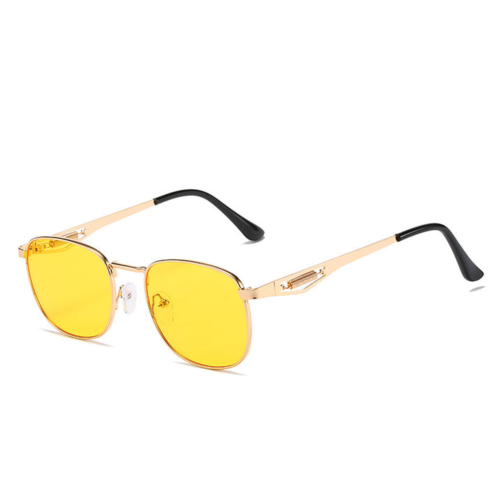 Dame Fashionable Pilot Sunglasses with High-Quality Metal Frame Skanto