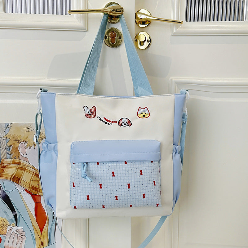 Dekorativ dyretematisk totebag Skanto