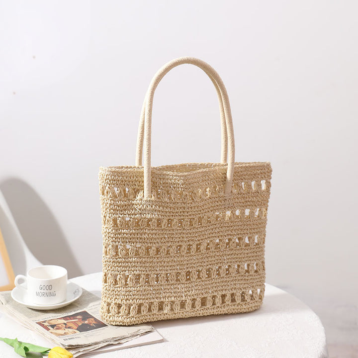 Stilig rattan shopper bag Skanto