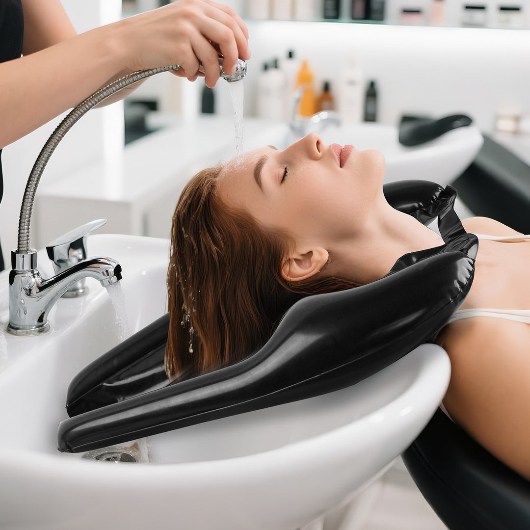 Unisex oppblåsbar bassengstol med ergonomisk design Skanto