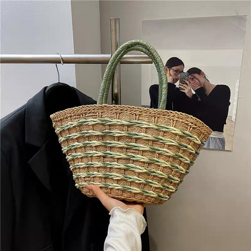 Håndlaget kurvveske Skanto
