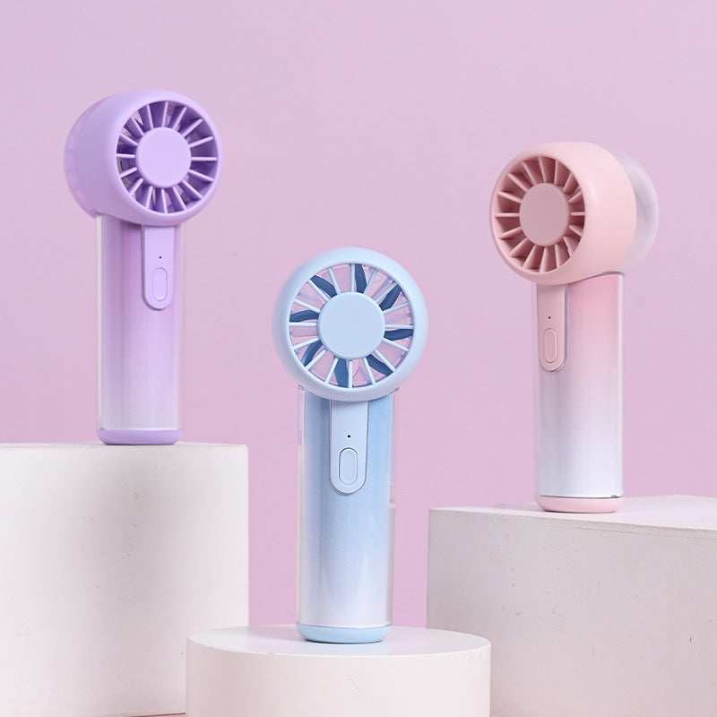 Unisex nan kompakt Mini-Håndvifte med genopladbart batteri og stille motor Skanto