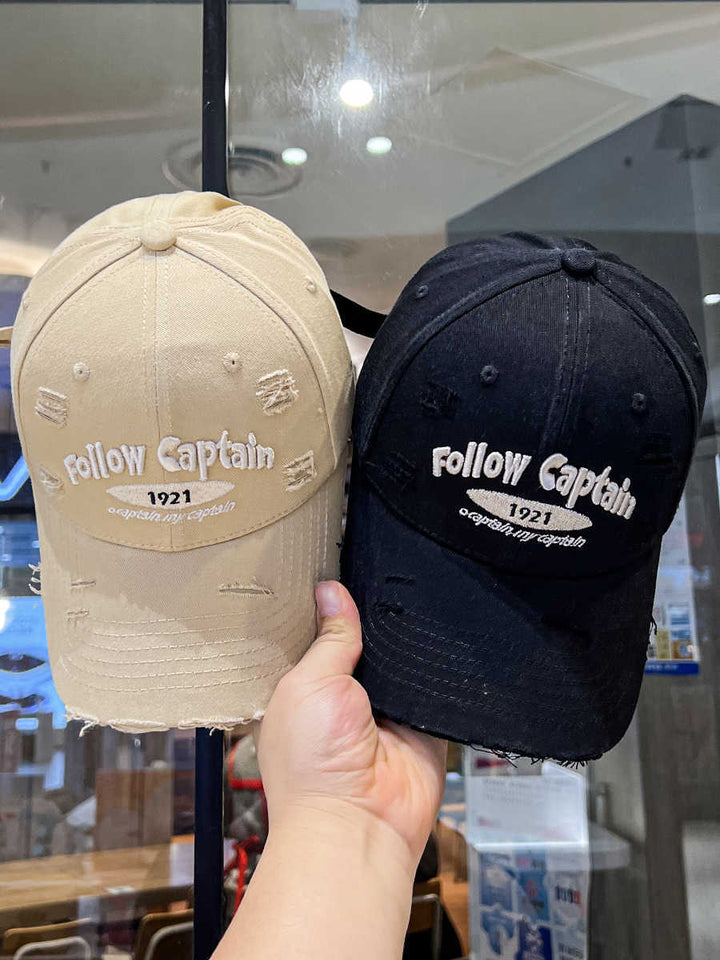 Herre Casual Slitt Baseball Cap Skanto