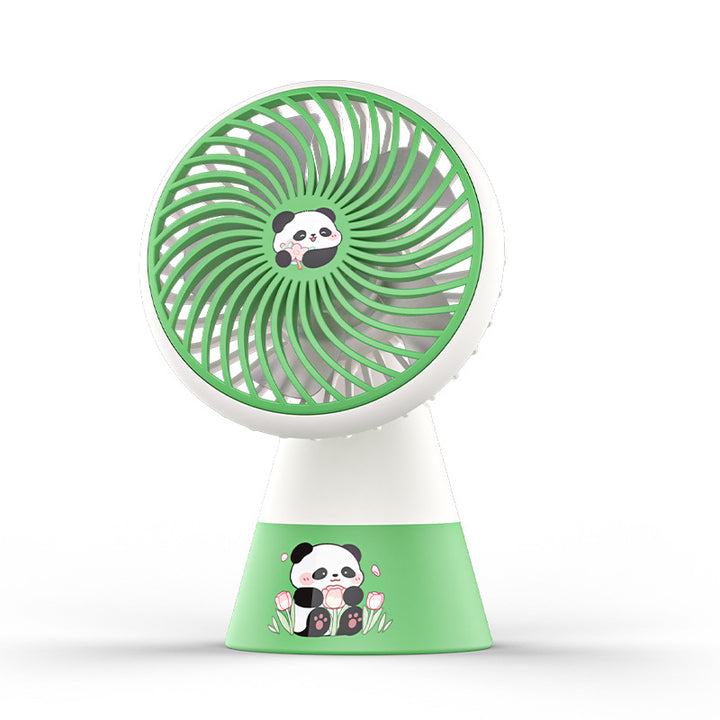 Unisex Bærbar Håndvifte i kreativ Panda-design Skanto