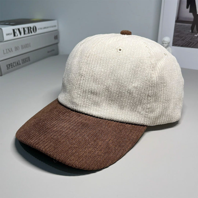 Kvinnenes kordfløyels baseball cap Skanto