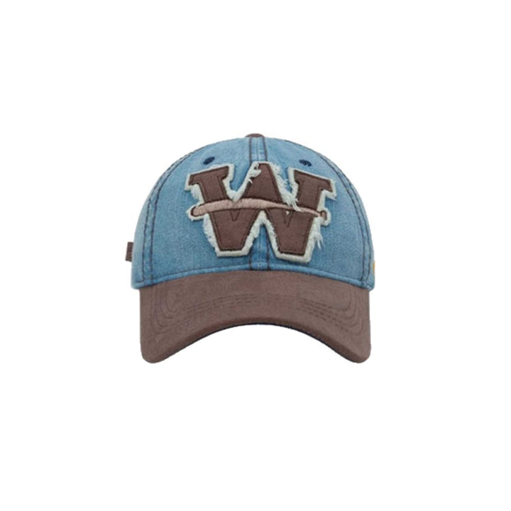 Herre Slitt Denim Baseball Caps Skanto