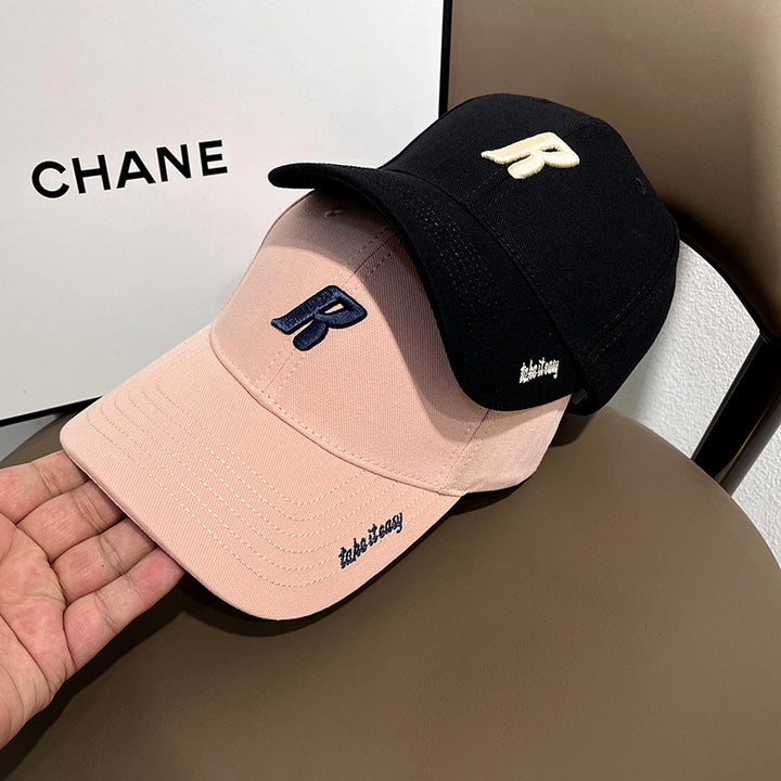 Dame Caps Brodert Skanto