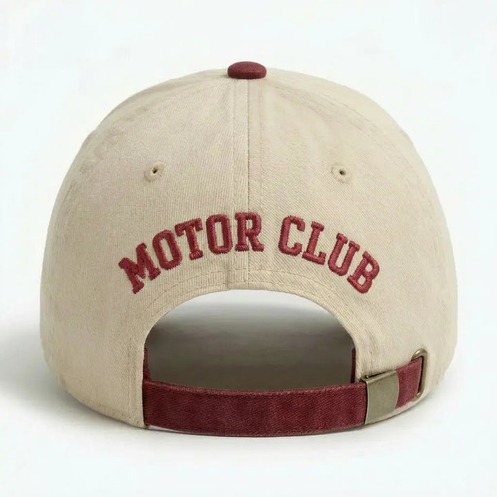 Dame sporty capser med racingmotiv Skanto