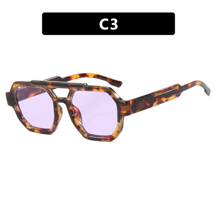 Dame oversized solbrille i maskulin design Skanto