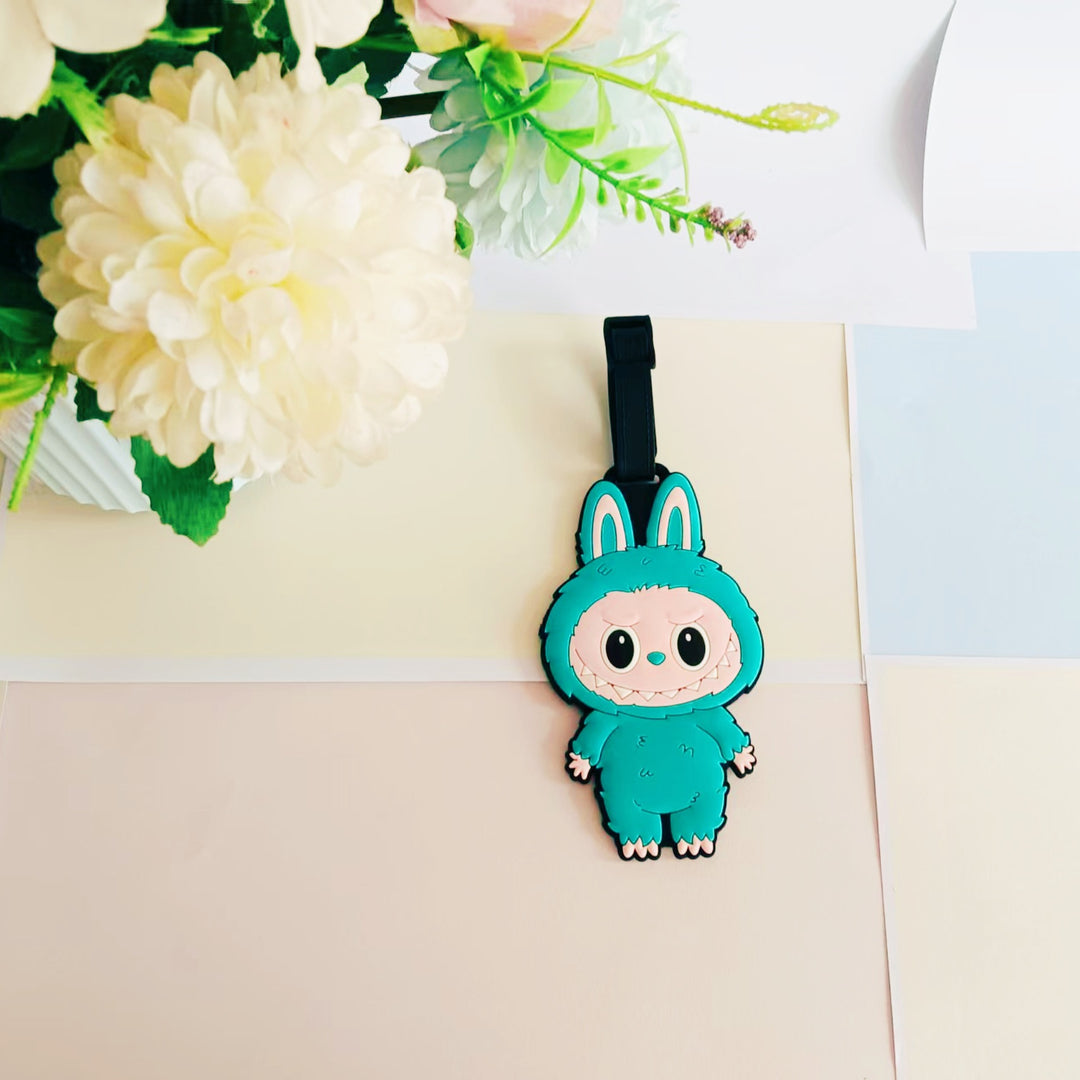 Unisex Cute Cartoon Rabbit Luggage Tag Skanto