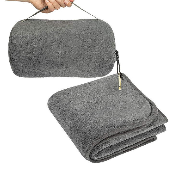 Dame Bærbar Mikrofiberpledd Skanto