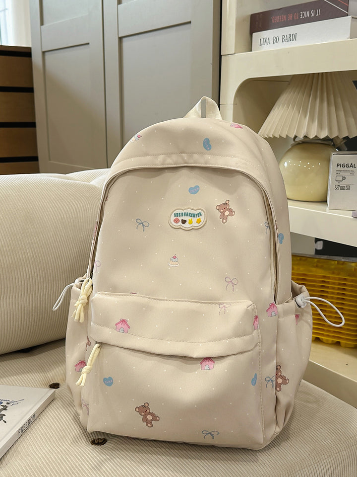 Lekenfull karaktertrykk ryggsekk Skanto