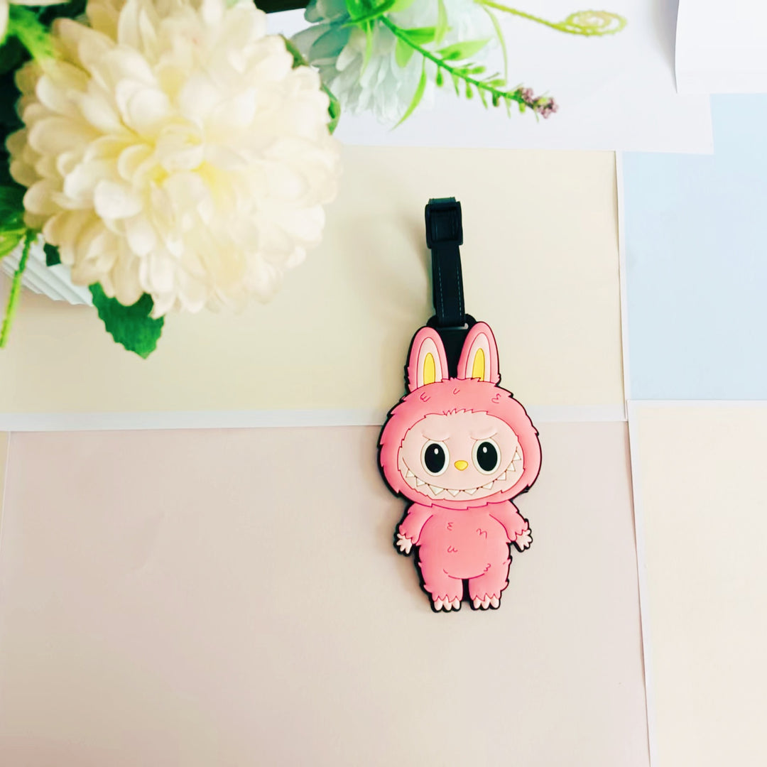 Unisex Cute Cartoon Rabbit Luggage Tag Skanto