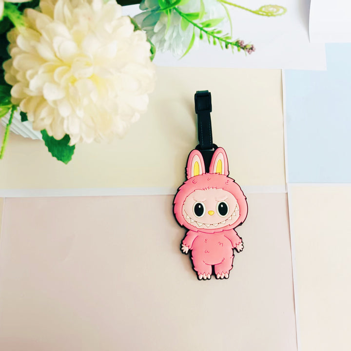 Unisex Cute Cartoon Rabbit Luggage Tag Skanto