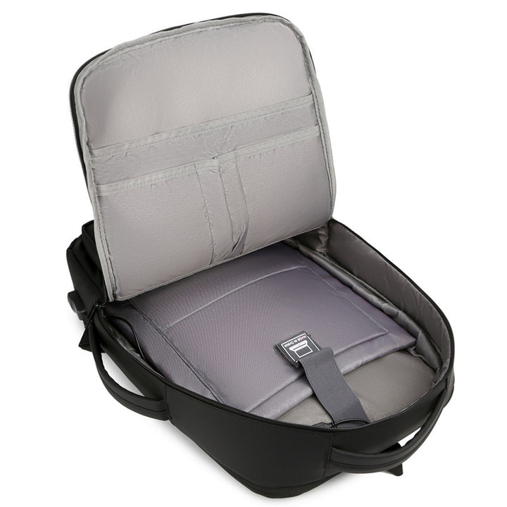 More elegant business backpack with smart storage and protective laptop compartment Skanto