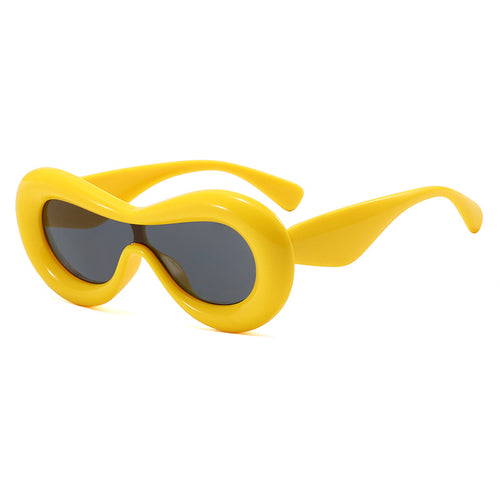 Dame futuristisk design-solbrille Skanto
